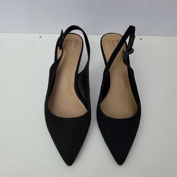 A.n.d Eawy Women's velvet black Shoes - Picture 5 of 6